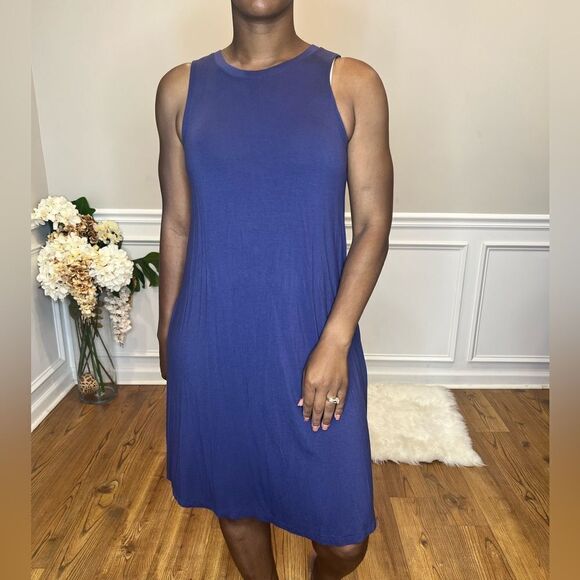 Time and Tru blue dress - Picture 1 of 4